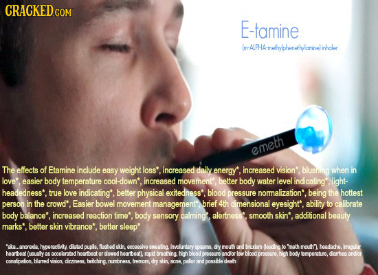 CRACKEDco COM E-tamine (m-ALPHA-methyylphenethplaminelirhaler emeth The effects of Etamine include easy weight loss' increased daily energy*, increase