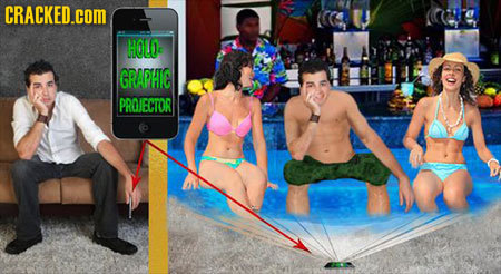 CRACKED.COM HOLD GRAPHTE PROIECTOR