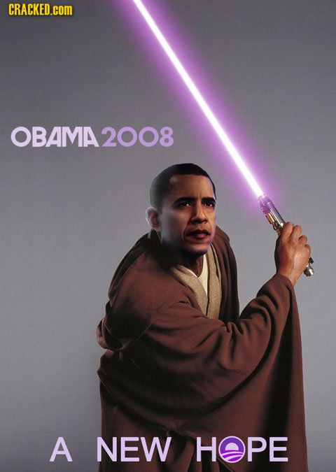 CRACKED.cOM OBAMA2008 A NEW HOPE