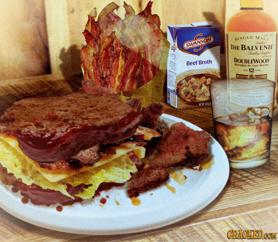 1NGL M MALE SWANSON THE BALVENIE DOUBLEWOOD Beef Broth 12 CRACKEDOON