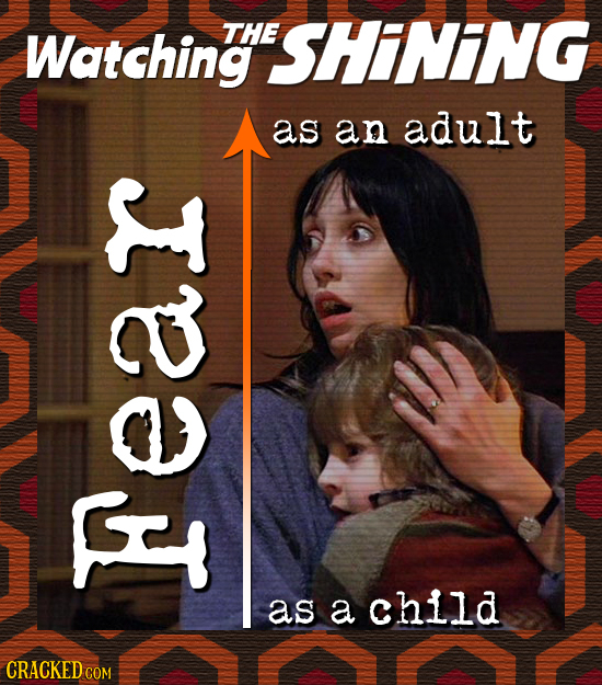 Watching THE SHINING as an adult ar CI E as a child CRACKED COM