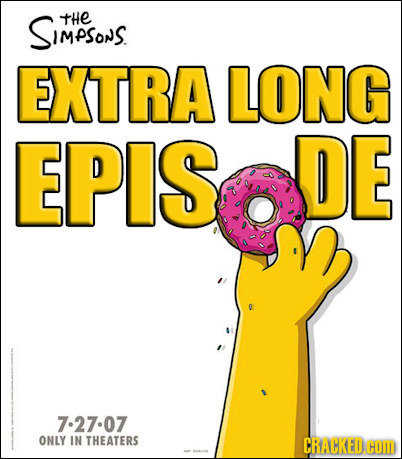 SIMPSONS tHe EXTRA LONG EPIS DE 7.27.07 ONLY IN THEATERS CRACKED.COM 