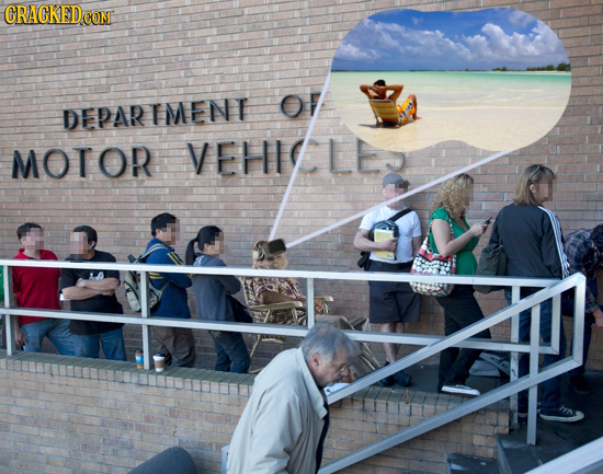 CRACKED O DEPARTMENT MOTOR VEHILLES