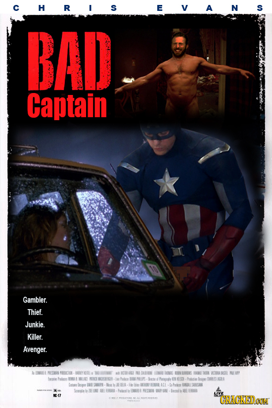 H R S E V A N S BAD Captain Gambler. Thief. Junkie. Killer. Avenger. wes RES RO LB MO DONS B3R0S BIE ORL WCIORLBAS Iai as MUE MLE MI ERER. MA POIPS s