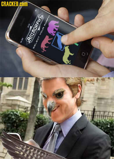 CRACKED.COM n WOU BnTMORPH weLect