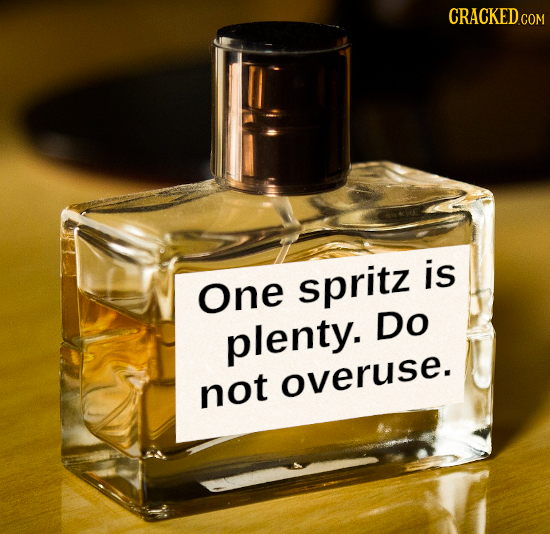 CRACKEDc COM One spritz is Do plenty. not overuse.