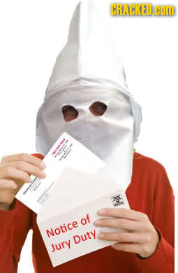 CRACKED COM of Notice Duty Jury