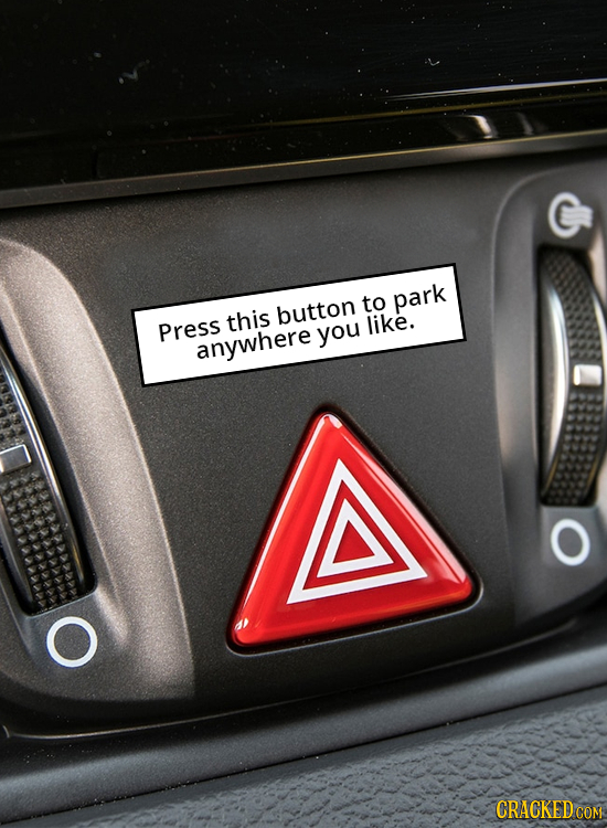 C to park this button like. Press you anywhere 