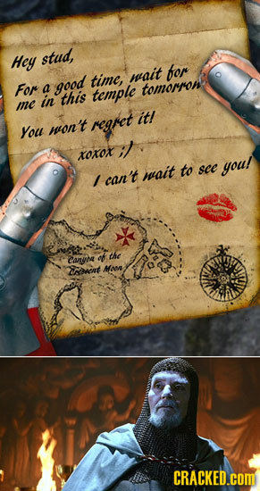 Hey stud, wait for For good time, a temple tomorrom in this me rearet it! You won't XOxOX) to youl wait see 1 can't of the Canyoa hent Mo CRACKED.COM