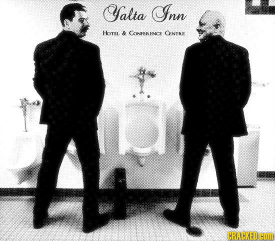 Yalta Inn HOTEL & CONIERENCE CENTRE CRACKED. HOM