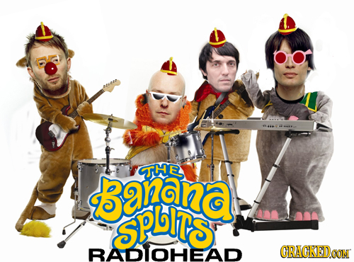 Banana THE SPLTS RADIOHEAD CRACKEDCON
