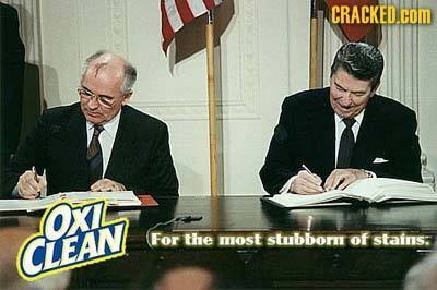 CRACKED. com Oxl CLEAN For the mOSt stubborm of stains: