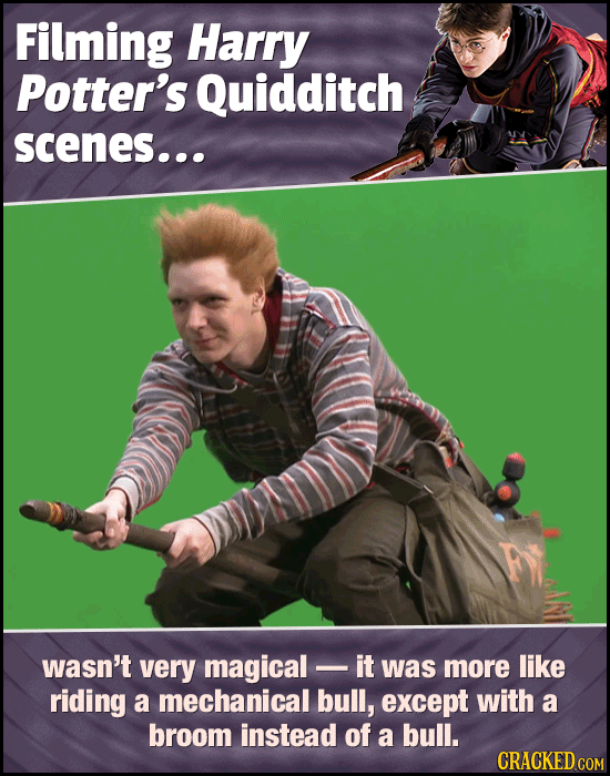 15 Hilarious Behind-The-Scenes Photos Of Iconic Visual Effects