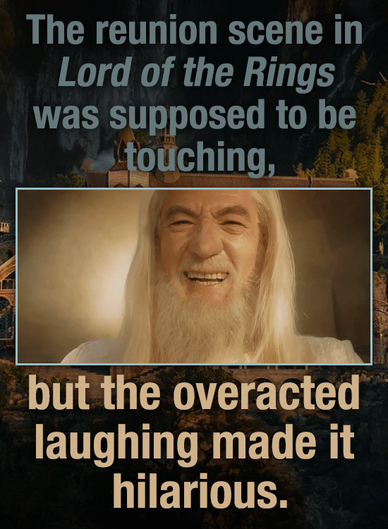 23 Unintentionally Funny Movie/TV Scenes