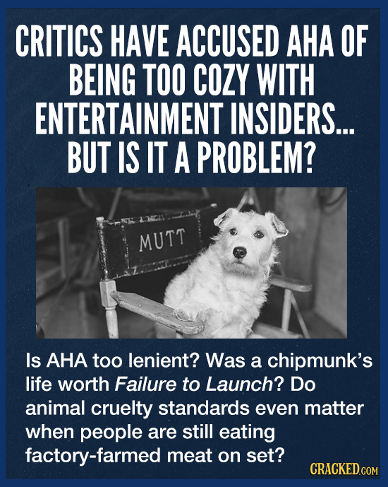 The On-Screen Animal Cruelty That Led To 'No Animals Were Harmed