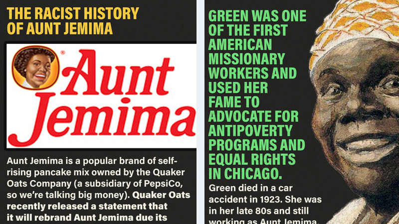 'Aunt Jemima' Was A Real Person (And A Former Slave)