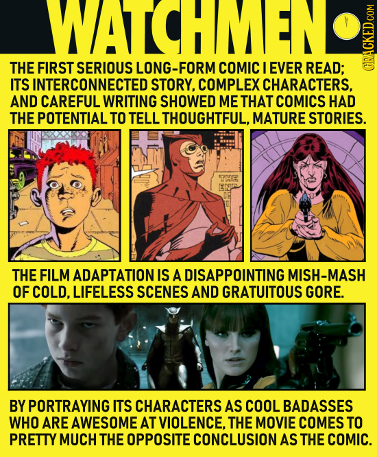 THE FIRST SERIOUS LONG-FORM COMIC I EVER READ: ITS INTERCONNECTED STORY, COMPLEX CHARACTERS, AND CAREFUL WRITING SHOWED ME THAT COMICS HAD THE POTENTI