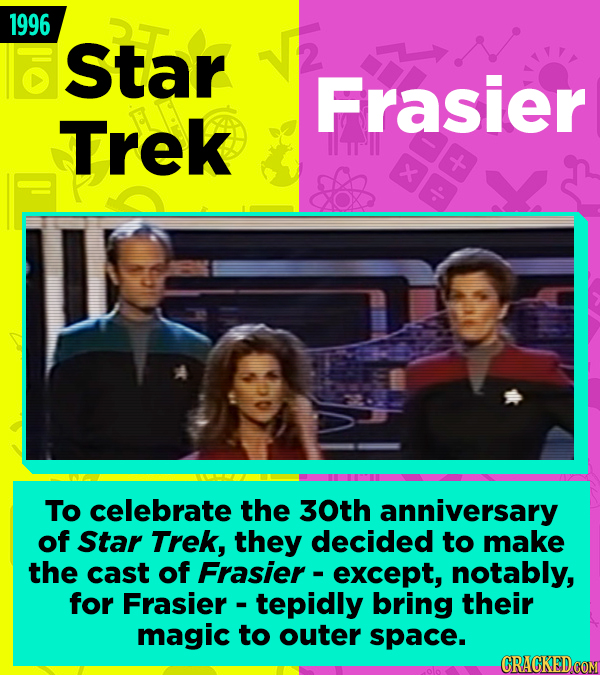 A Brief History Of The Most Over-The-Top Crossovers In Television History