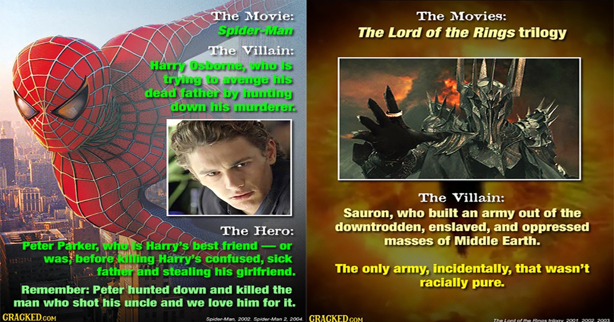 21 Iconic Movie Villains That Weren T Villains At All Cracked 21 Iconic Movie Villains That Weren T Villains At All Cracked
