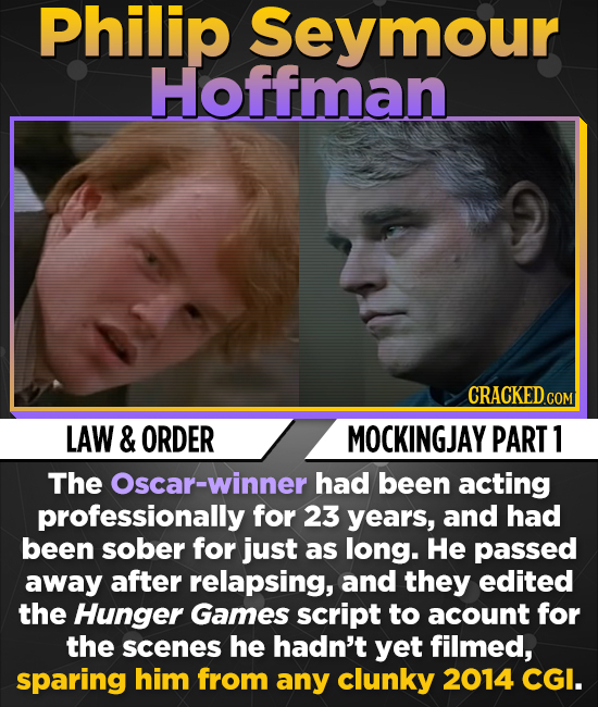 18 Actors Who Died During Production (First Episode / Last Episode)