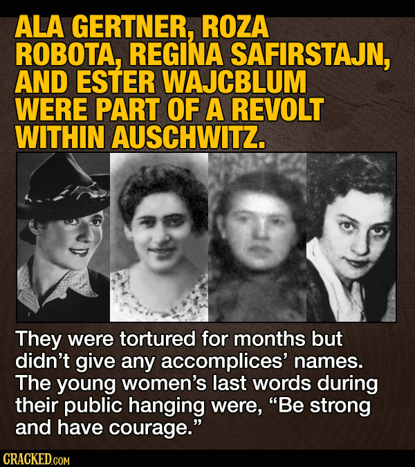 17 Stories Of Women Who Fought Against Nazis