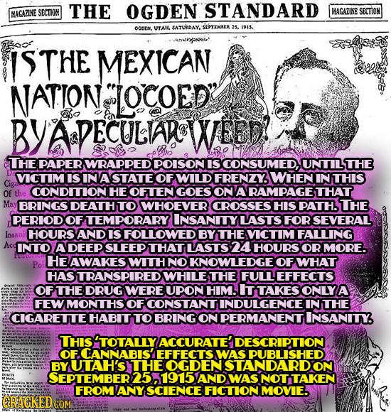 THE OGDEN STANDARD MACLZINE SECTION MAGAZINE SECTION OCDEN. UTAIL SATURDAY, STEMAXR 25. 1915. ISTHE MEXICAN NATION LOCOED ADECULAOWEED! THE PAPER WRA
