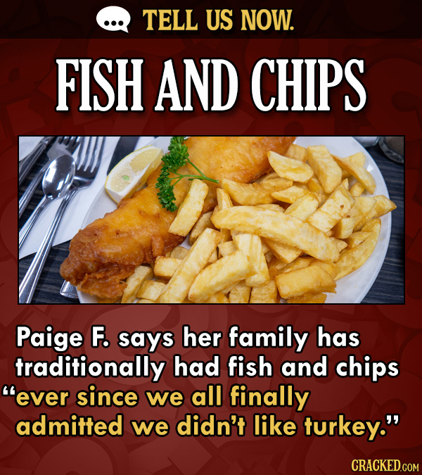 Tell Us Now: What's Your Family's Unique Thanksgiving Dish?