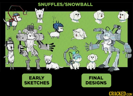 EARLY FINAL SKETCHES DESIGNS