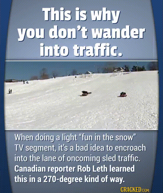 Hilarious Moments That Actually Happened On Live TV