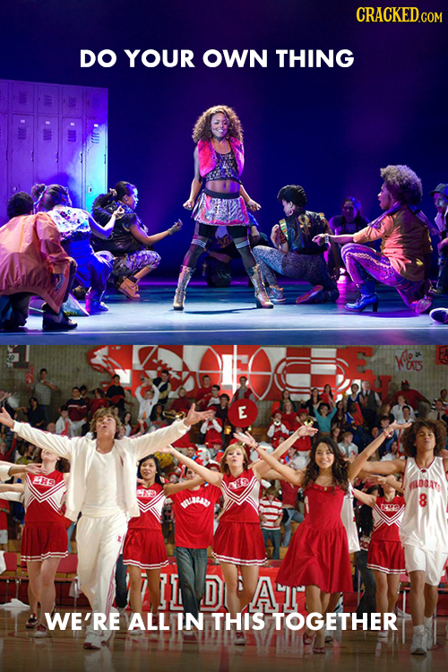 CRACKEDO DO YOUR OWN THING KE'S OILS E EH oa AS 8 D At WE'RE ALL IN THIS TOGETHER