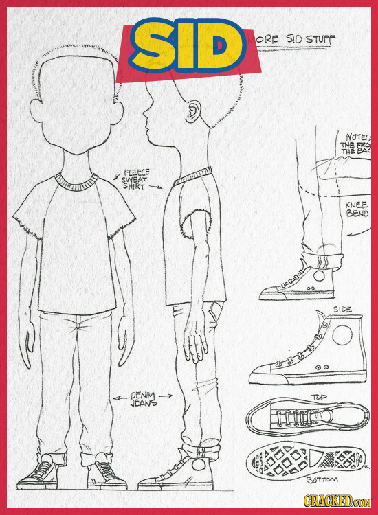 SID ORE SID STu NOTE' THE THE FLEECE WEAT SHIRT KNEE BEND SIDE DENIM JEANS 101 BOTTom CRACKEDCON