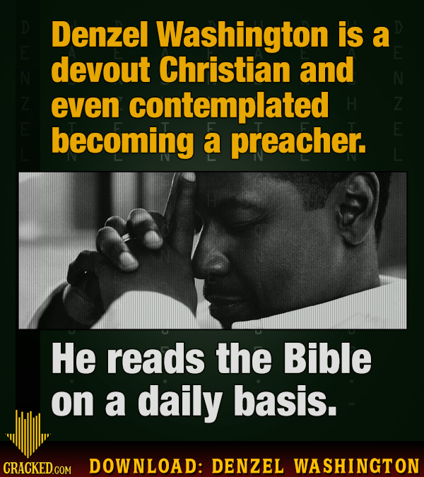 Download: 12 Denzel Washington Essential Knowledge Hyperfacts