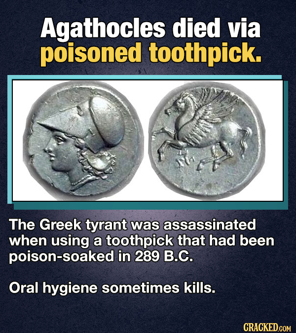 14 Weird Deaths In Ancient History