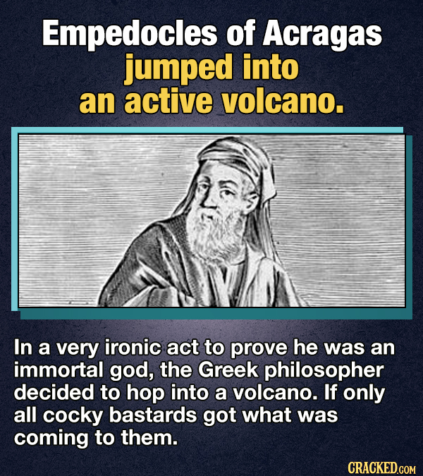 14 Weird Deaths In Ancient History