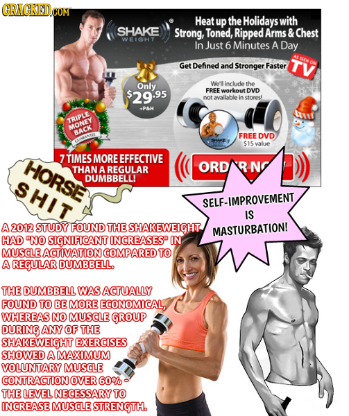 Heat up the Holidays with SHAKE Strong, Toned, Ripped Arms & Chest WEIGHT In Just 6 Minutes A Day Get Defined and Stronger Faster Only We'll include t