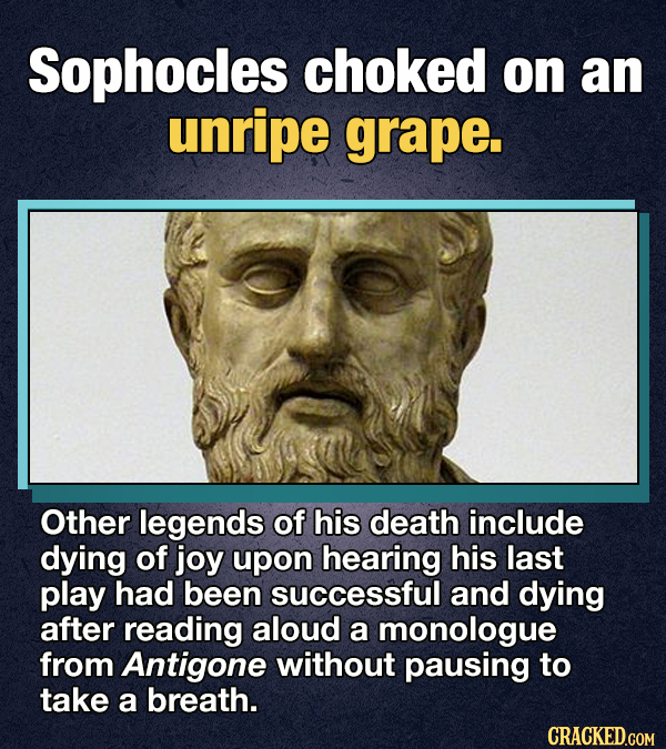 14 Weird Deaths In Ancient History