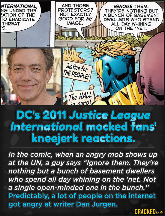 WTERNA AND THOSE IGNORE THEM. NG UNDER THE PROTESTORS? THEY'RE NOTHING BUT ZATION OF THE NOT EXACTLY A BUNCH OF BASEMENT TO ERADICATE GOOD FOR MY DWEL