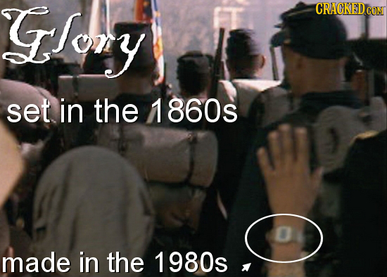 Gly CRACKEDC CON set in the 1 860s made in the 1980s