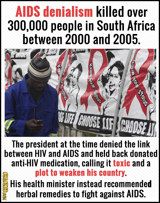 Dumb Conspiracy Theories With Awful Real-World Consequences