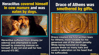 14 Weird Deaths In Ancient History
