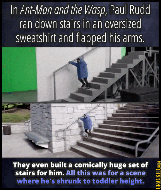 18 Scenes That Look Hilarious (With No CGI)