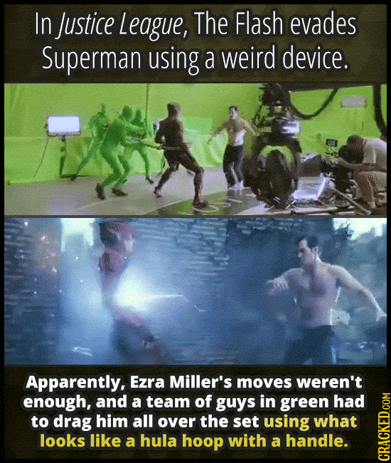 18 Scenes That Look Hilarious (With No CGI)