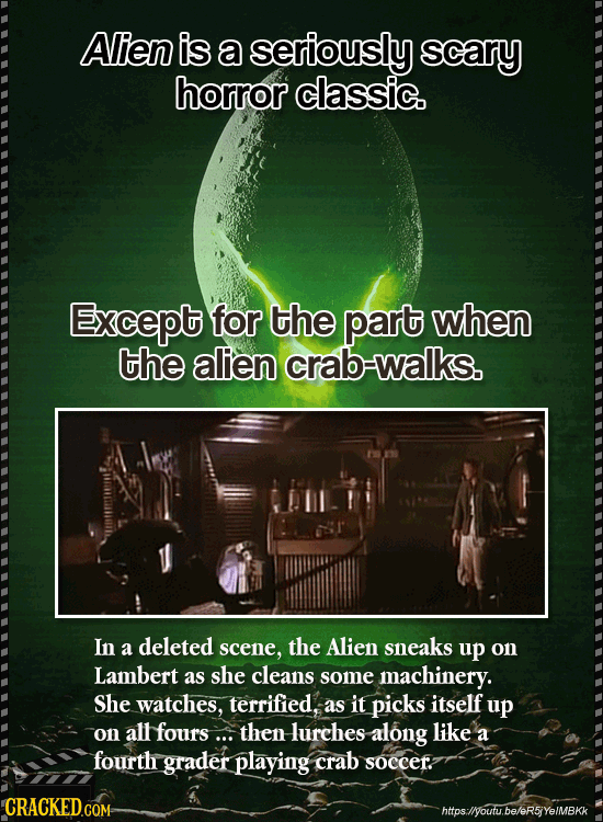 20 Bizarre Scenes That Were Left Out Of Famous Movies