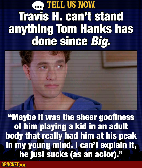 Tell Us Now: 21 Great Performances By Artists You Find To Be 'Meh'