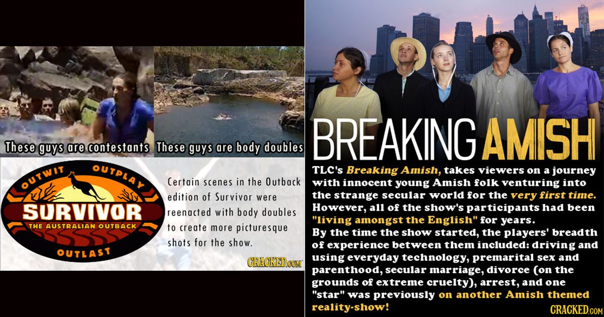 17 Reality Shows' Behind The Scenes Secrets | Cracked.com