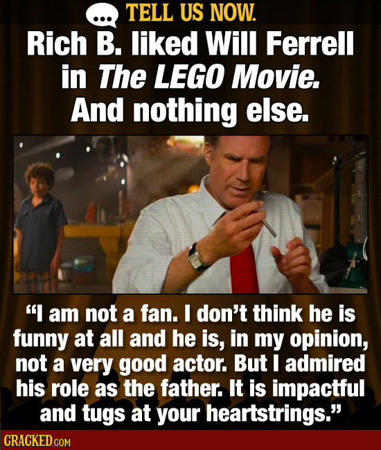 Tell Us Now: 21 Great Performances By Artists You Find To Be 'Meh'