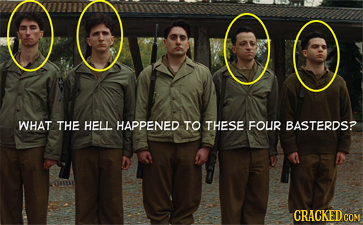 WHAT THE HELL HAPPENED TO THESE FOUR BASTERDS? h CRACKED COM