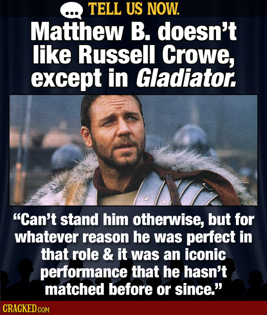 Tell Us Now: 21 Great Performances By Artists You Find To Be 'Meh'