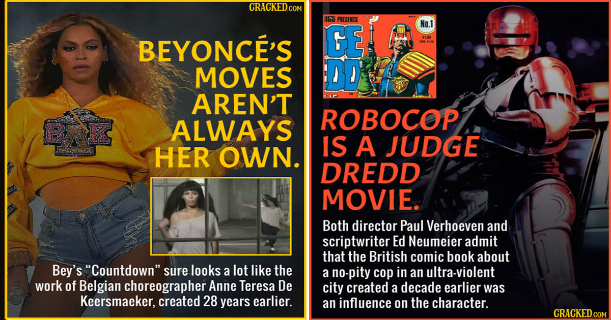 26 Characters & Performances That Were Ripoffs | Cracked.com