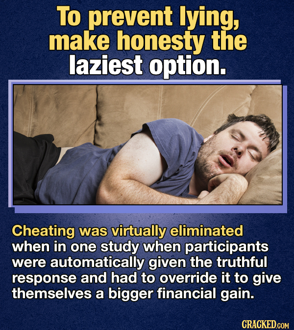 13 Facts About Dishonesty For All The Liars And Dirty Cheats Of The World